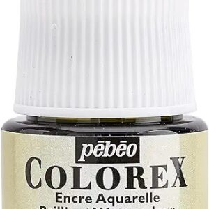 דיו צבעוני על בסיס מים - Colorex Ink - greengold-17