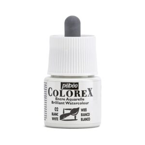 דיו צבעוני על בסיס מים - Colorex Ink - white-02