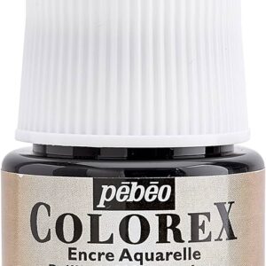 דיו צבעוני על בסיס מים - Colorex Ink - raw-sienna-35