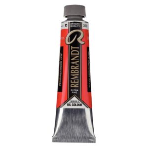 צבע שמן - 40 מ"ל -  Rembrandt - permanent-red-l-370-סדרה-3