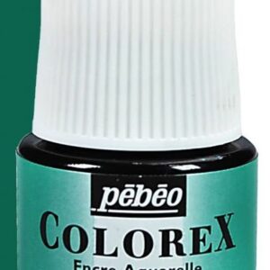 דיו צבעוני על בסיס מים - Colorex Ink - emerald-green-39