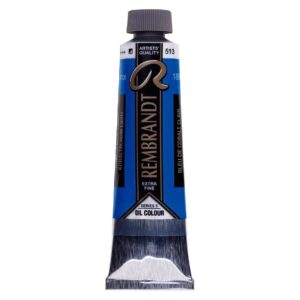 צבע שמן - 40 מ"ל -  Rembrandt - cobalt-blue-l-513-סדרה-5