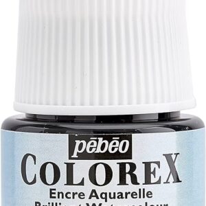 דיו צבעוני על בסיס מים - Colorex Ink - turquoise-blue-09