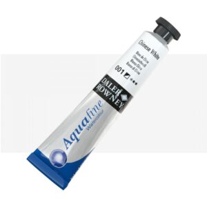 צבע מים בשפופרת - 8 מ"ל - Daler Rowney Aquafine - 001-chinese-white
