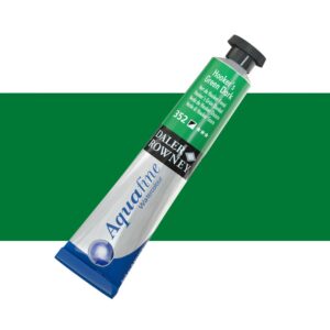 צבע מים בשפופרת - 8 מ"ל - Daler Rowney Aquafine - 352-hookers-green-dark