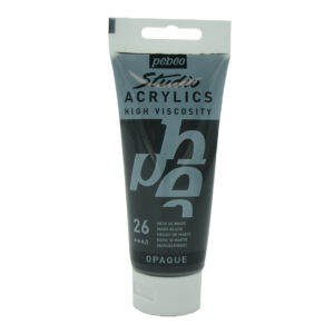 צבע אקריליק סטודיו - 100 מ"ל - Pebeo - mars-black-26