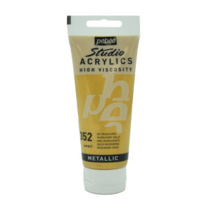 צבע אקריליק סטודיו - 100 מ"ל - Pebeo - gold-352