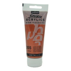 צבע אקריליק סטודיו - 100 מ"ל - Pebeo - copper-355