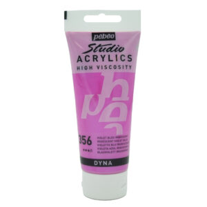 צבע אקריליק סטודיו - 100 מ"ל - Pebeo - iridescent-violet-blue-356