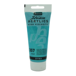 צבע אקריליק סטודיו - 100 מ"ל - Pebeo - iridescent-blue-green-357