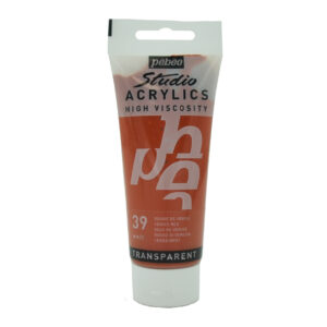 צבע אקריליק סטודיו - 100 מ"ל - Pebeo - venice-red-39