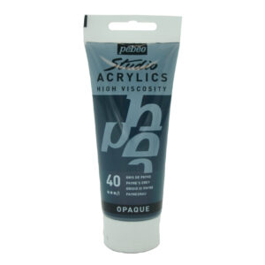 צבע אקריליק סטודיו - 100 מ"ל - Pebeo - paynes-grey-40