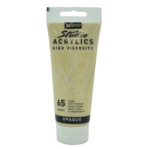 צבע אקריליק סטודיו - 100 מ"ל - Pebeo - ivory-65