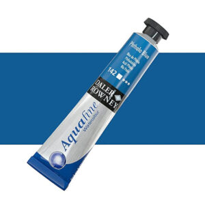 צבע מים בשפופרת - 8 מ"ל - Daler Rowney Aquafine - 142-phthalo-blue