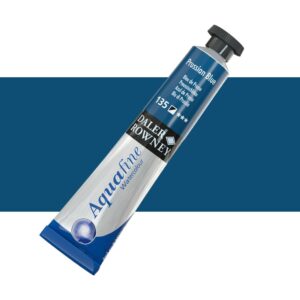 צבע מים בשפופרת - 8 מ"ל - Daler Rowney Aquafine - 135-prussian-blue