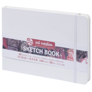 ספר רישום - סקטצ'בוק - 21/14.8 ס"מ - Talens - לבן