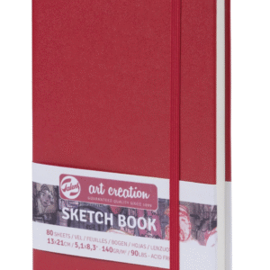 בלוק רישום - סקטצ'בוק - 13/21 ס"מ- Talens - אדום