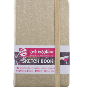 ספר רישום - סקטצ'בוק 9/14 ס"מ - Talens - זהב