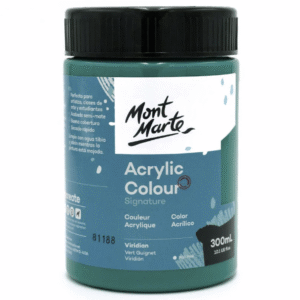 צבע אקריליק - 300 מ"ל - Mont Marte - emerald-green-21