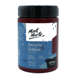 צבע אקריליק - 300 מ"ל - Mont Marte - mauve-12