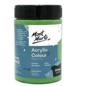 צבע אקריליק - 300 מ"ל - Mont Marte - light-green-22