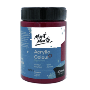 צבע אקריליק - 300 מ"ל - Mont Marte - magenta-54