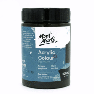 צבע אקריליק - 300 מ"ל - Mont Marte - raw-umber-28