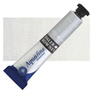 צבע מים בשפופרת - 8 מ"ל - Daler Rowney Aquafine - 702-silver-imit
