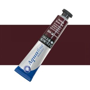 צבע מים בשפופרת - 8 מ"ל - Daler Rowney Aquafine - 264-vandyke-brown-hue