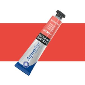 צבע מים בשפופרת - 8 מ"ל - Daler Rowney Aquafine - 588-vermilion-hue