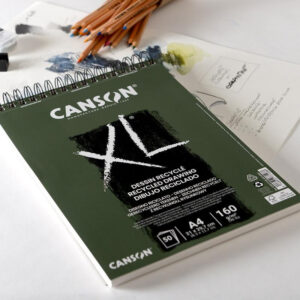 בלוק לציור ורישום - נייר ממוחזר - Canson -  XL Drawing Recycled