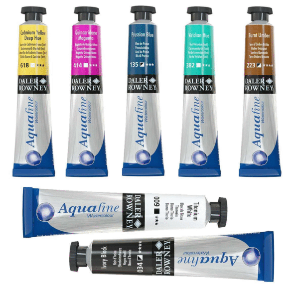 צבע מים בשפופרת - 8 מ"ל - Daler Rowney Aquafine