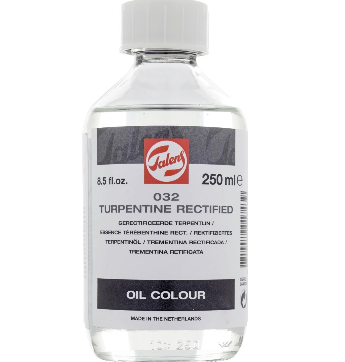 TURPENTINE RECTIFIED 032 - טרפנטין עץ מזוקק - Talens