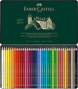 סט 24 עפרונות צבעוניים פוליכרומוס  - Faber-Castell – תמונה 3