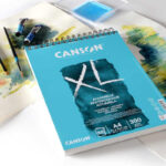 בלוק לצבעי מים- Canson -  XL Aquarelle