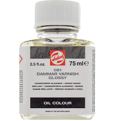 לכה מבריקה לצבעי שמן Dammar Varnish Glossy -  081