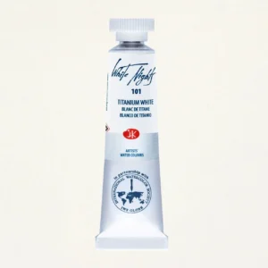 צבעי מים בשפופרות - 10 מ"ל -  White Night - titanium-white-101