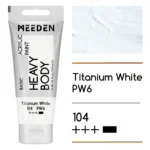 צבעי אקריליק בשפופרות - 100 מ"ל - MEEDEN