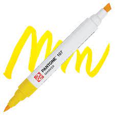 טושי פנטון במגוון צבעים - Pantone Marker - 107