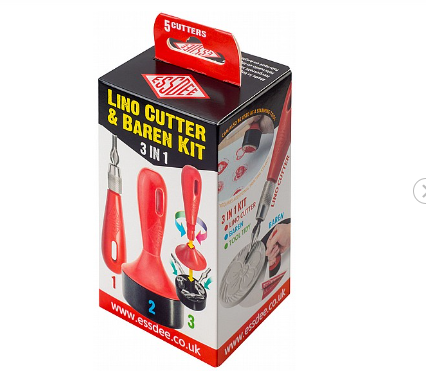 ערכת הדפס - LINO CUTTER & BAREN KIT ESSDEE