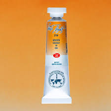 צבעי מים בשפופרות - 10 מ"ל -  White Night - golden-216