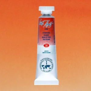 צבעי מים בשפופרות - 10 מ"ל -  White Night - titian-red-226