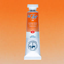 צבעי מים בשפופרות - 10 מ"ל -  White Night - cadmium-orange-304