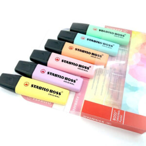 סט מרקרים גווני פסטל - STABILO - 6