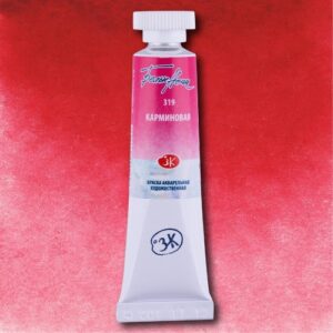 צבעי מים בשפופרות - 10 מ"ל -  White Night - carmine-319