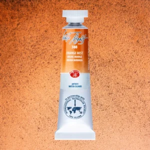 צבעי מים בשפופרות - 10 מ"ל -  White Night - orange-mist-388