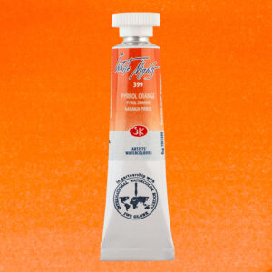 צבעי מים בשפופרות - 10 מ"ל -  White Night - pyrrol-orange-399