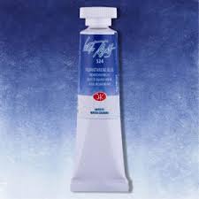 צבעי מים בשפופרות - 10 מ"ל -  White Night - indanthrene-blue-524