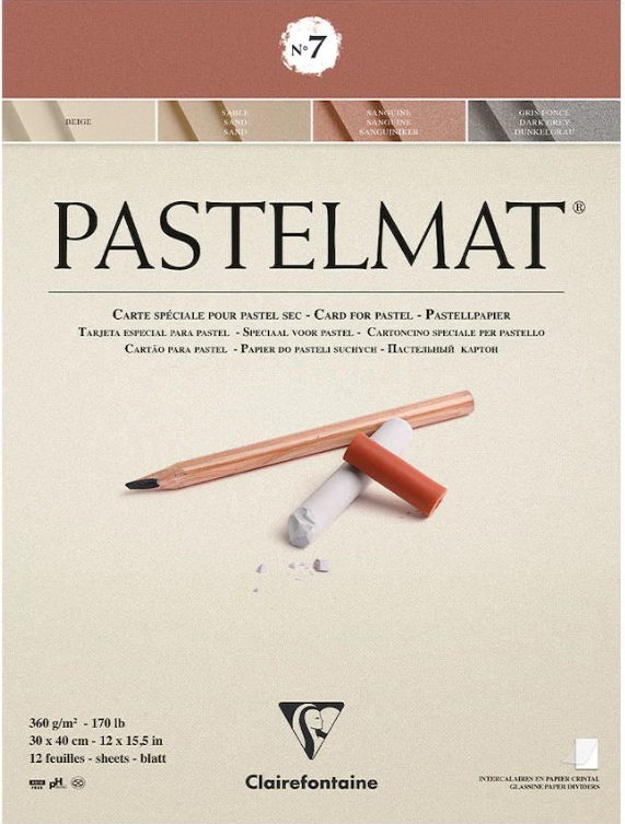 בלוק פסטל מט דגם 7 - PASTELMAT