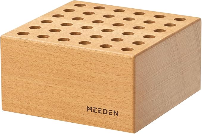 מעמד ל-36 מכחולים - עץ טבעי - Meeden